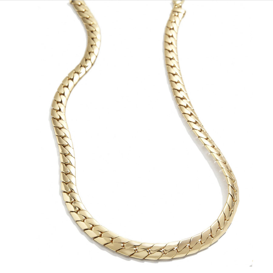 Collana Donna Liu Jo Acciaio Dorato Catena Groumette Lucida LJ2734